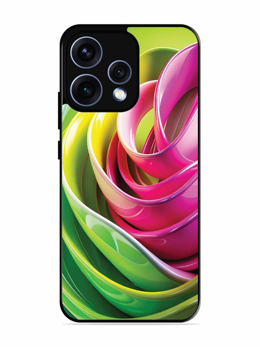 Oppo RENO 15 5G Vibrant Swirl Glossy Ribbon Art