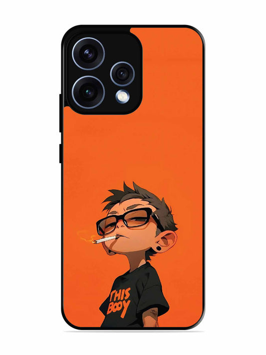 Oppo RENO 15 5G Vibrant Orange Attitude Cartoon