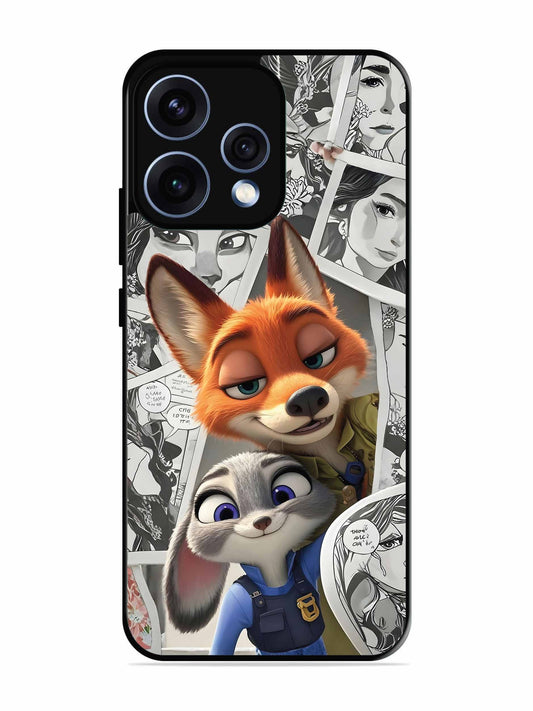 Oppo RENO 15 5G Cute Nick wilde and judy hopps