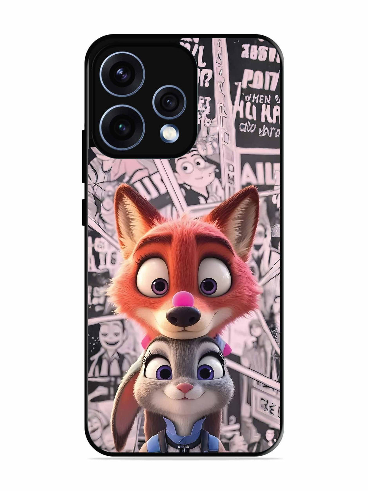 Oppo RENO 15 5G Cute Nick wilde and judy hopps 2