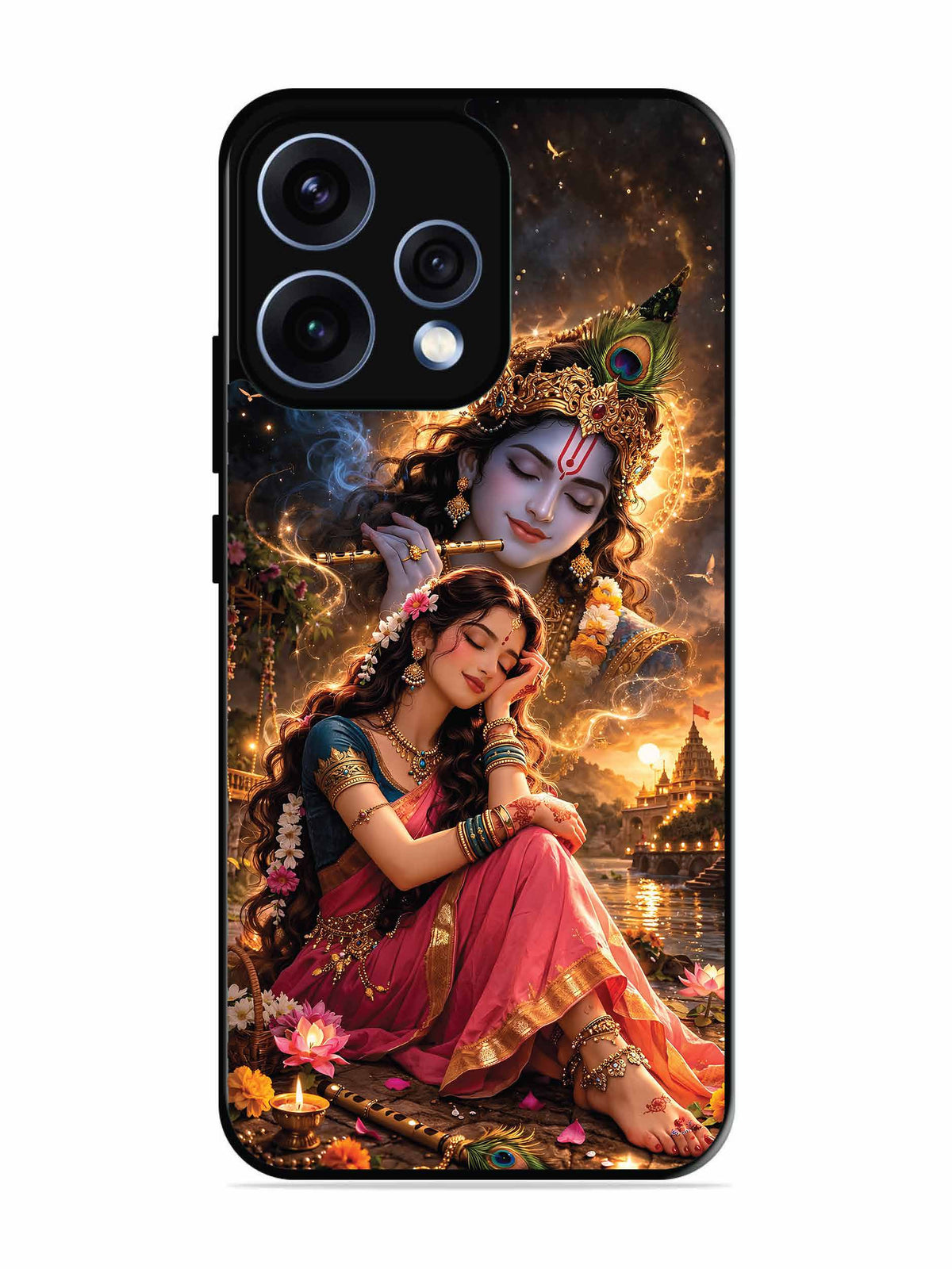 Oppo RENO 15 5G Radha thinking of Krishna