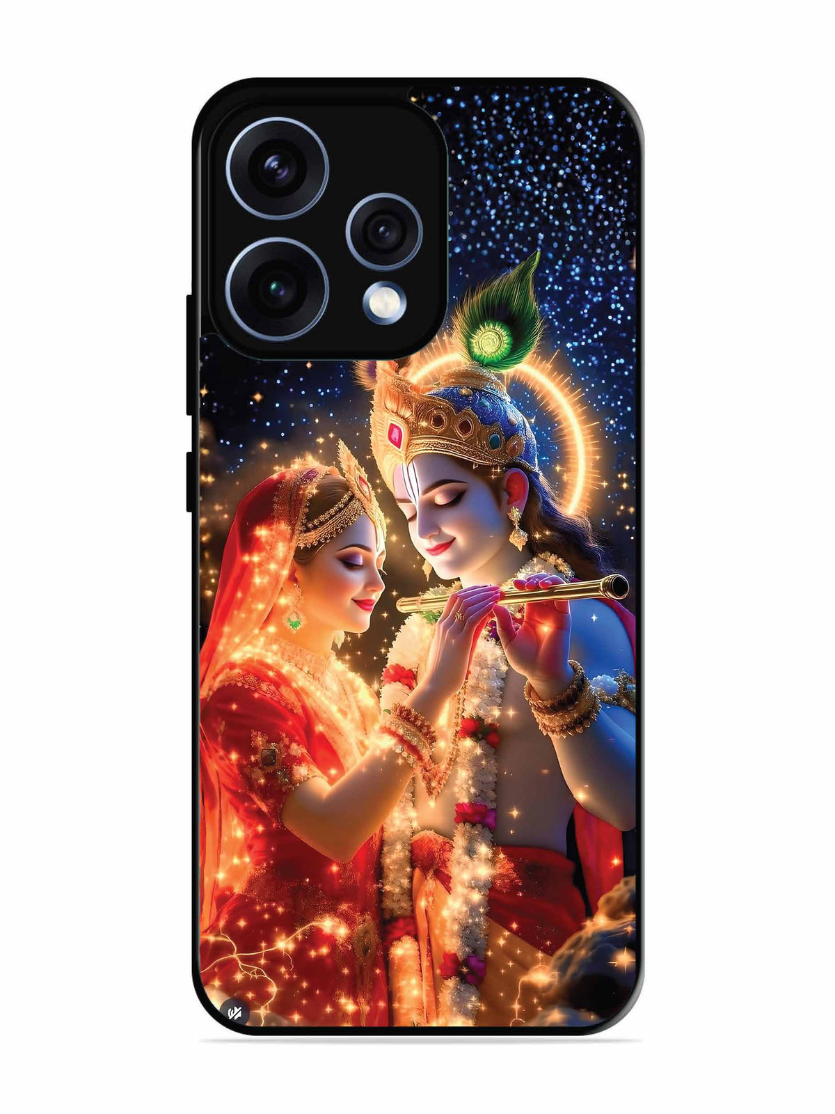 Oppo RENO 15 5G Radha Krishna posing with flute
