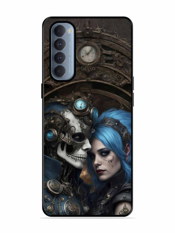 Oppo RENO 4 Pro Skeleton & Devil Girl
