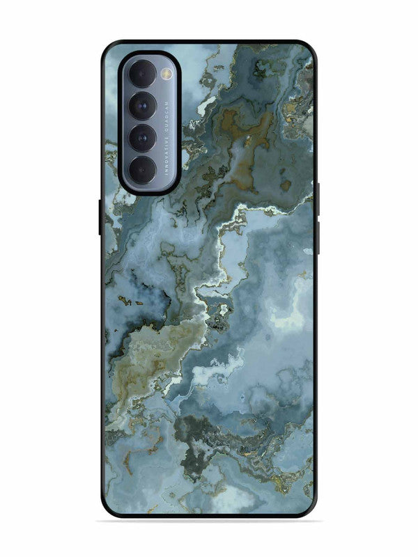 Oppo RENO 4 Pro Celestial Blue Marble 2nd Pattern