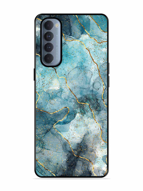 Oppo RENO 4 Pro Oceanic Golden Strip Marble