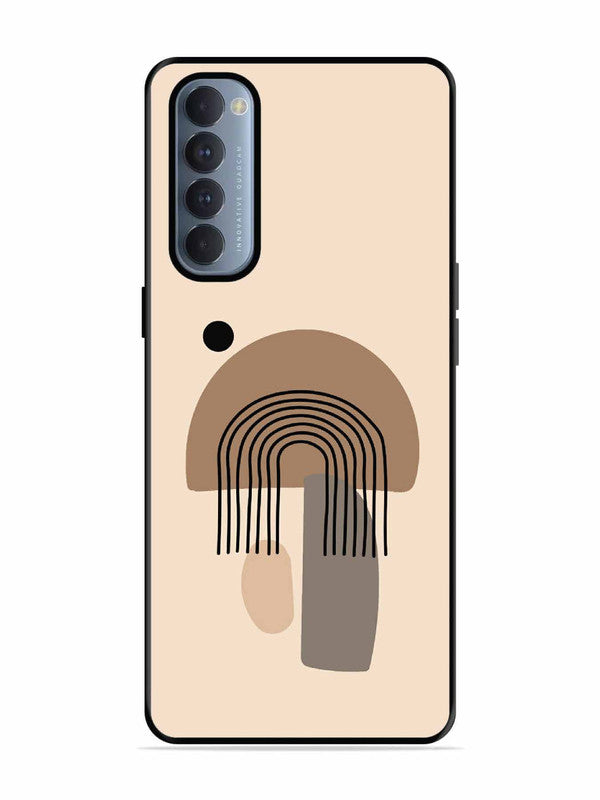 Oppo RENO 4 Pro Mushroom Illustration