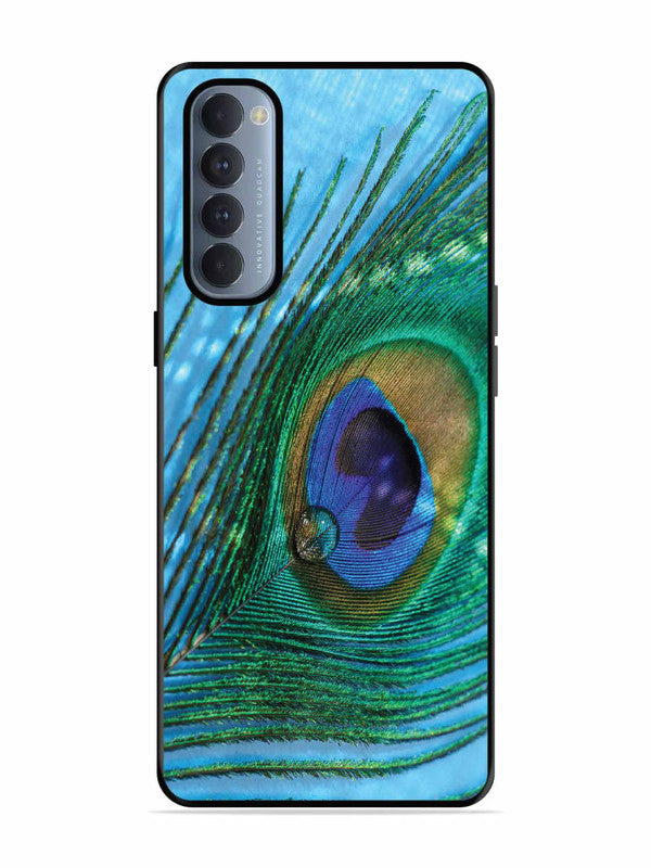 Oppo RENO 4 Pro A drop on Peacock Feather