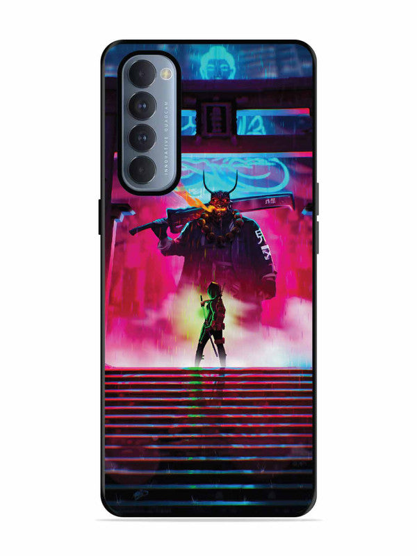 Oppo RENO 4 Pro Cyberpunk Yokai Monster