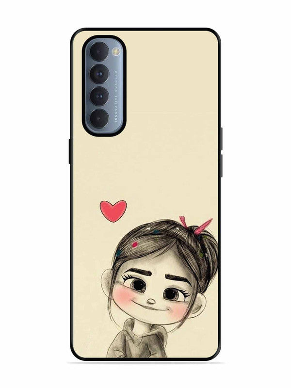 Oppo RENO 4 Pro Cute Girl Looking at You