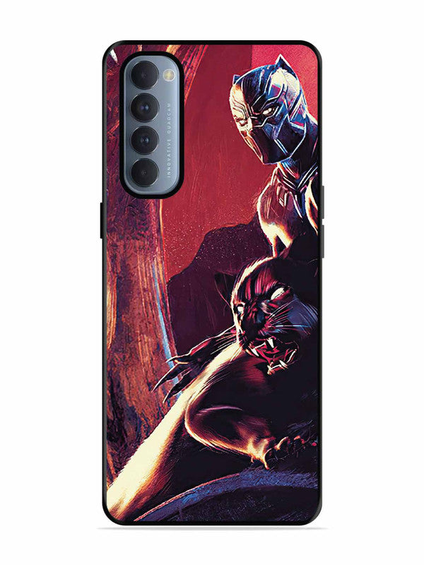 Oppo RENO 4 Pro Panther an Animal with Power