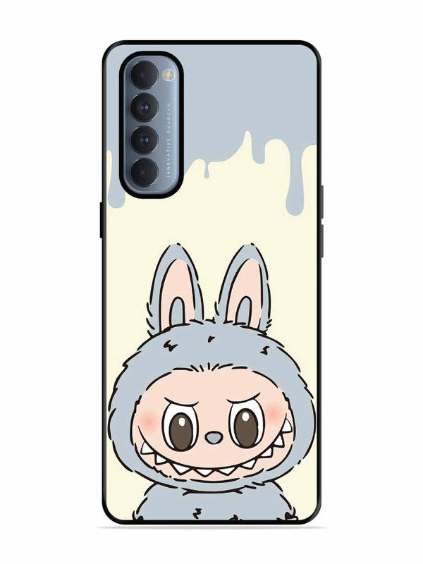 Oppo RENO 4 Pro Labubu Closeup Blue