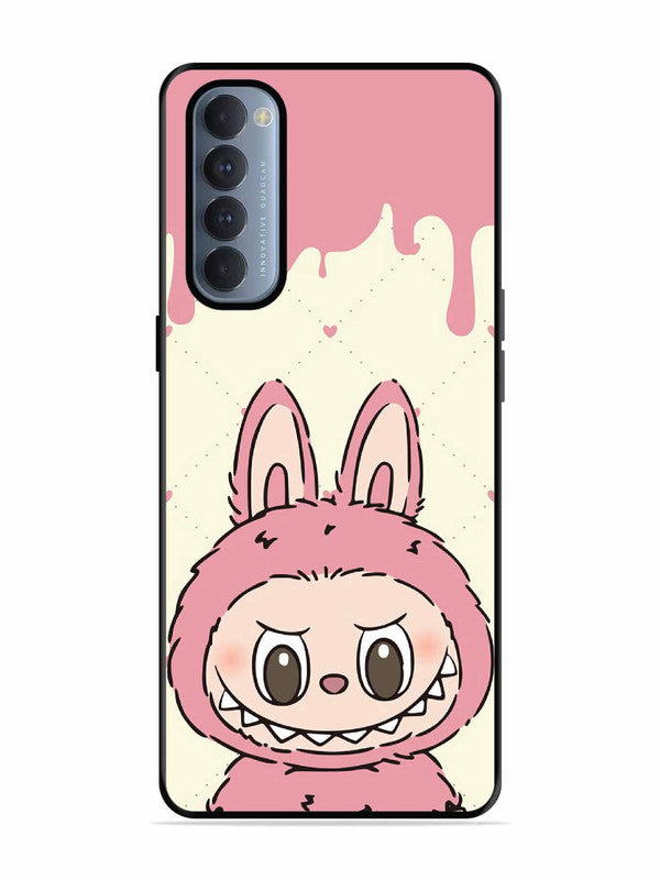Oppo RENO 4 Pro Labubu Closeup Pink