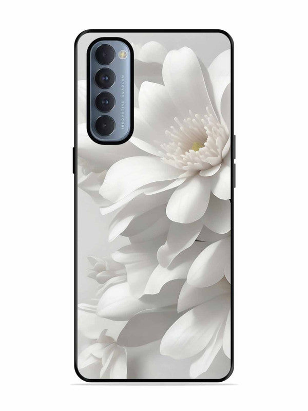 Oppo RENO 4 Pro Soft Focus Purity white Flower