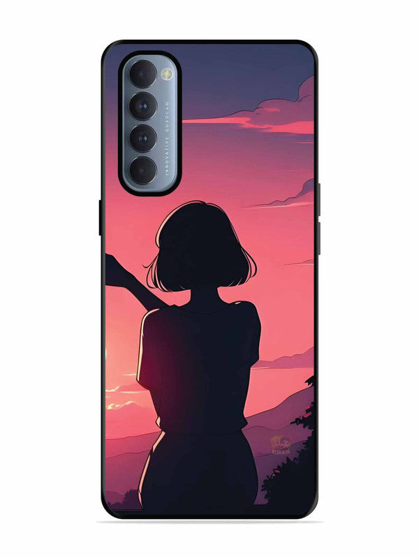 Oppo RENO 4 Pro Love Heart with Hand Girl