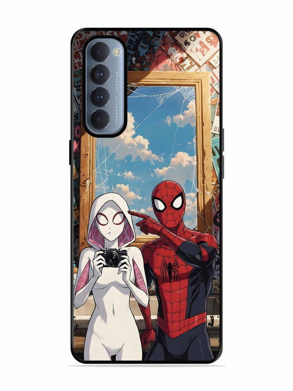 Oppo RENO 4 Pro Spiderman and Spiderwoman