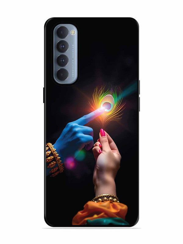 Oppo RENO 4 Pro Radha Krishna touching feather