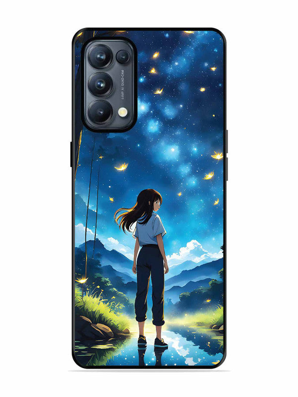 Oppo RENO 5 Pro 5G Girl In Beautiful Forest