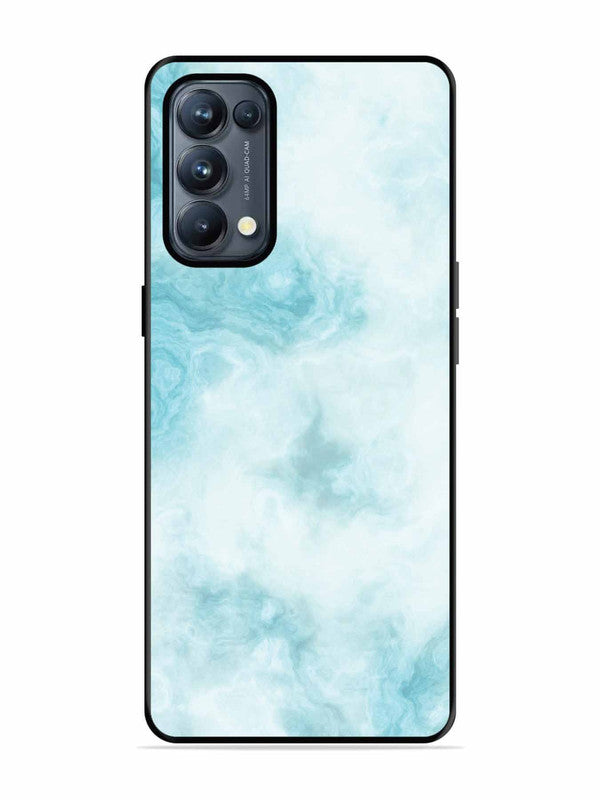 Oppo RENO 5 Pro 5G Light Blue with White Ocean Marble