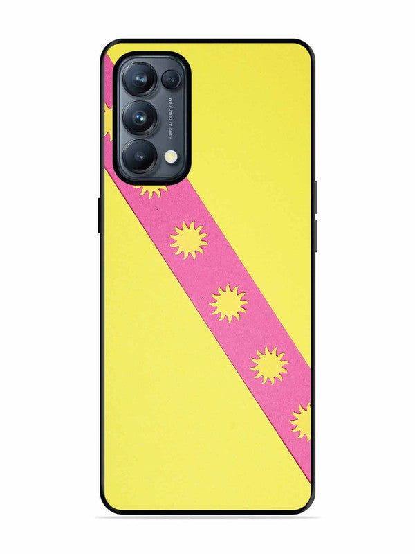 Oppo RENO 5 Pro 5G Pick Strip on Yellow Colour