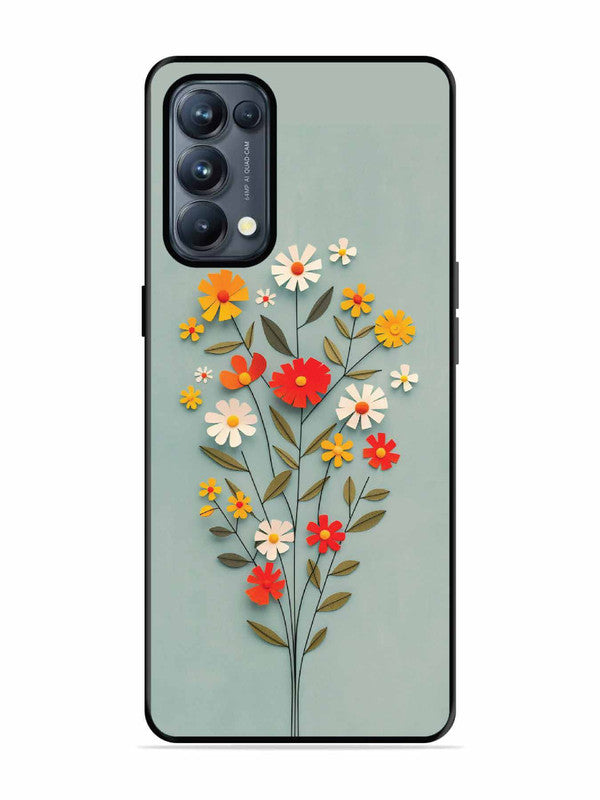 Oppo RENO 5 Pro 5G Paper Flowers
