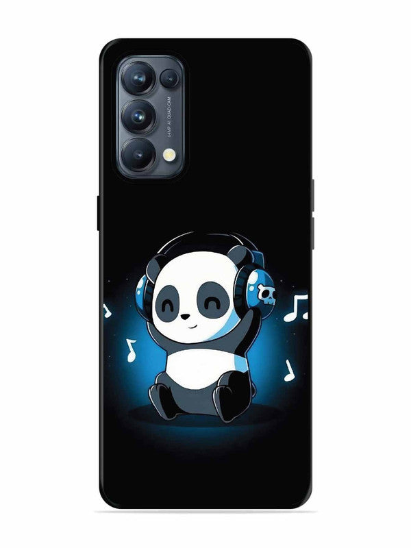 Oppo RENO 5 Pro 5G Panda Listening Music