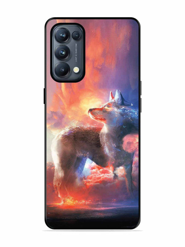 Oppo RENO 5 Pro 5G wolf-fantasy-animal