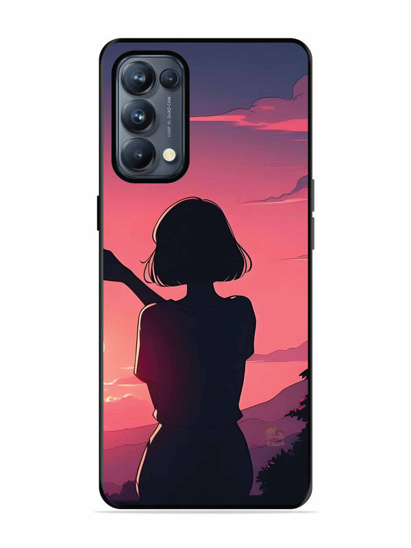Oppo RENO 5 Pro 5G Love Heart with Hand Girl