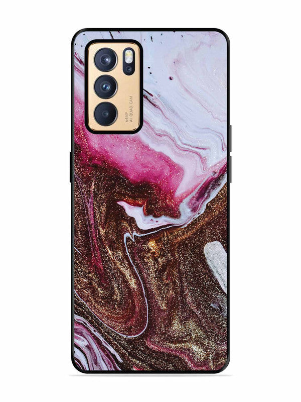 Oppo RENO 6 Pro 5G Elegant Rose & Gold Marble