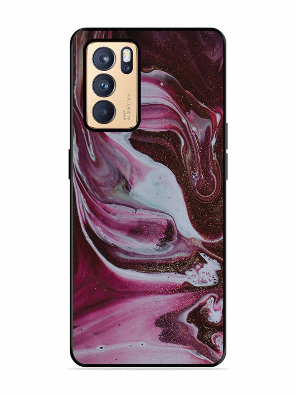 Oppo RENO 6 Pro 5G Pink And Golden Marble