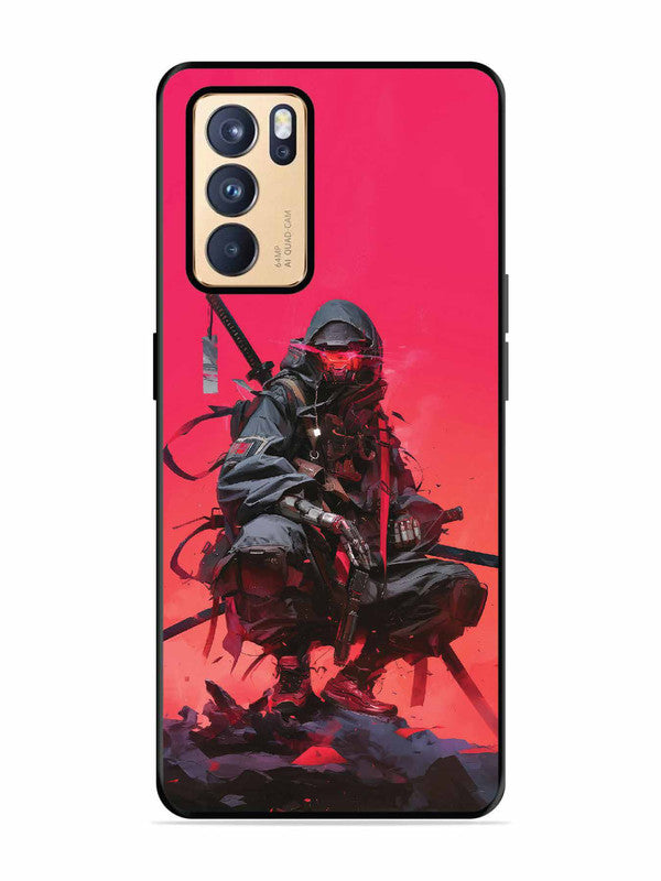 Oppo RENO 6 Pro 5G Cyberpunk Ninja Katana