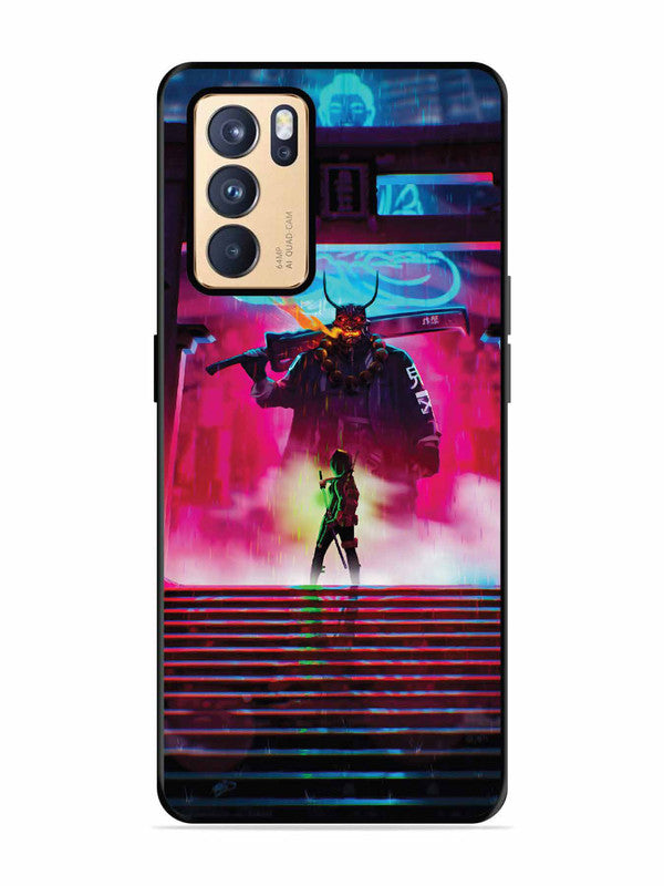 Oppo RENO 6 Pro 5G Cyberpunk Yokai Monster