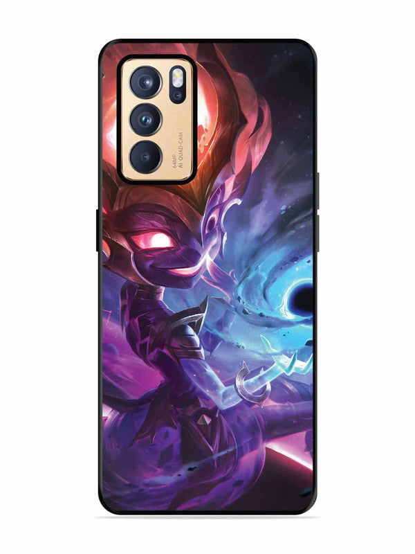 Oppo RENO 6 Pro 5G Dark Star Zoe Lol Skin Splash