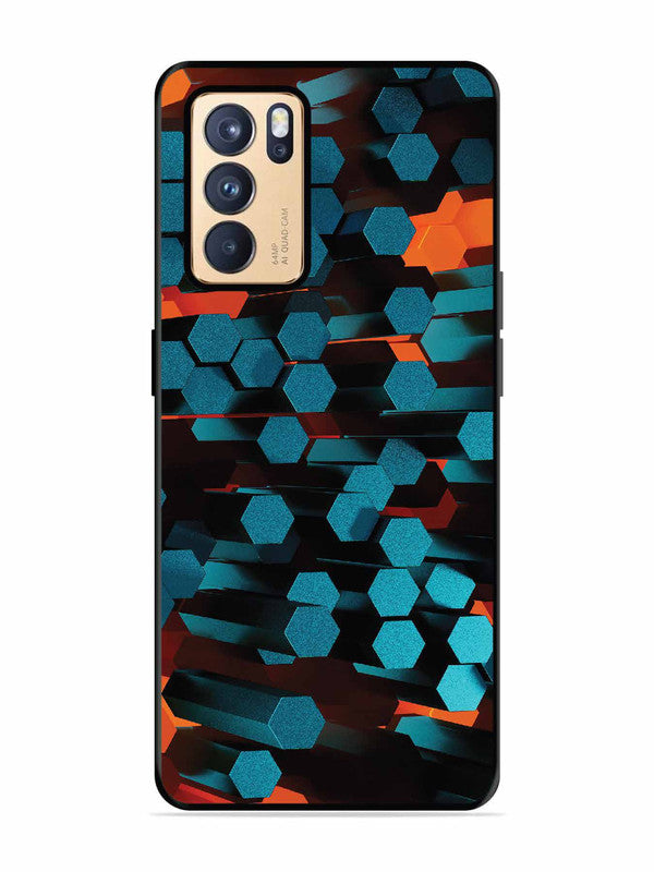 Oppo RENO 6 Pro 5G Hexagon 3D Abstract