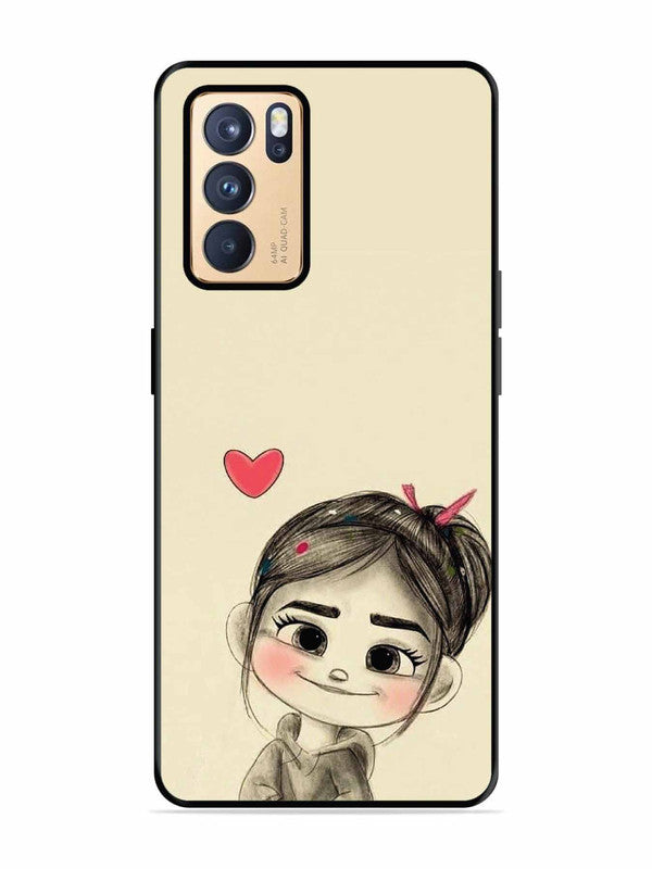 Oppo RENO 6 Pro 5G Cute Girl Looking at You