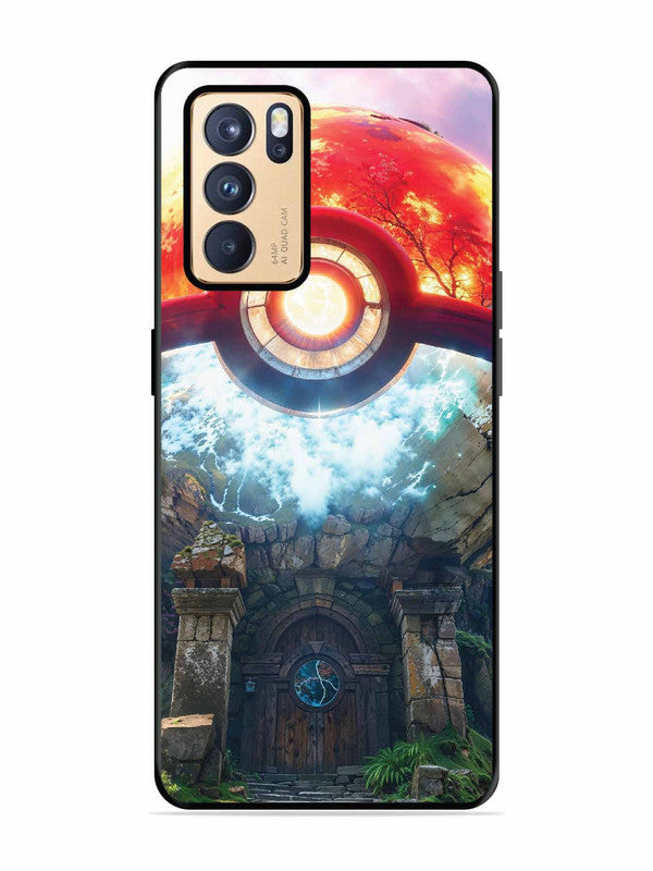 Oppo RENO 6 Pro 5G Cartoon-ball-house-anime