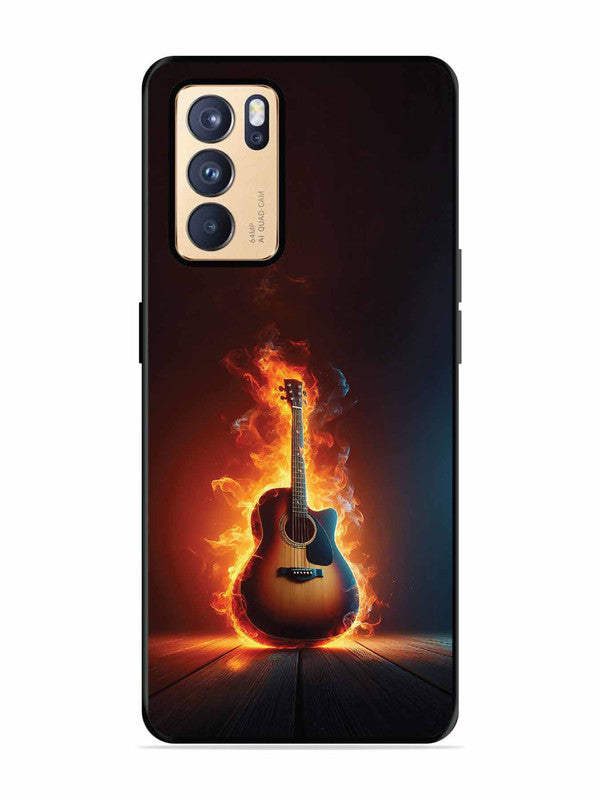 Oppo RENO 6 Pro 5G Fire Acoustic Guitar Stage Passion