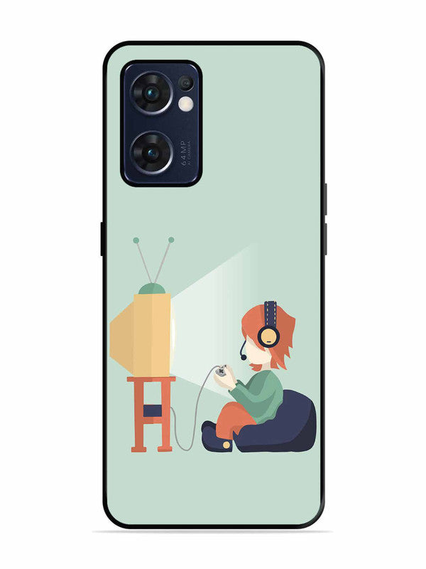 Oppo RENO 7 5G Kid Playing Game