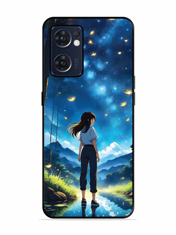 Oppo RENO 7 5G Girl In Beautiful Forest
