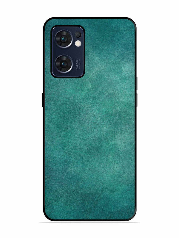Oppo RENO 7 5G Jungle green with Scratches Marble