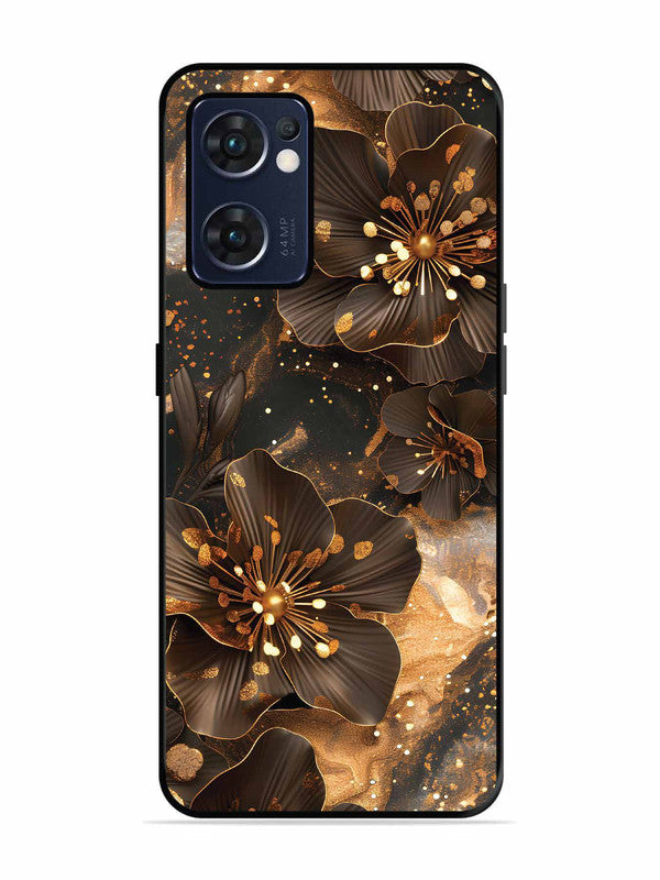 Oppo RENO 7 5G Golden Flowars
