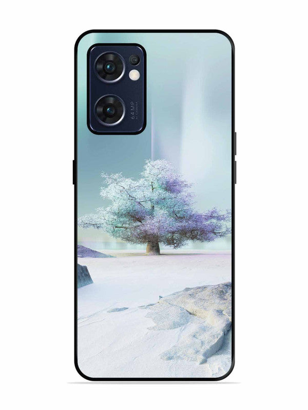 Oppo RENO 7 5G Tree on lceland