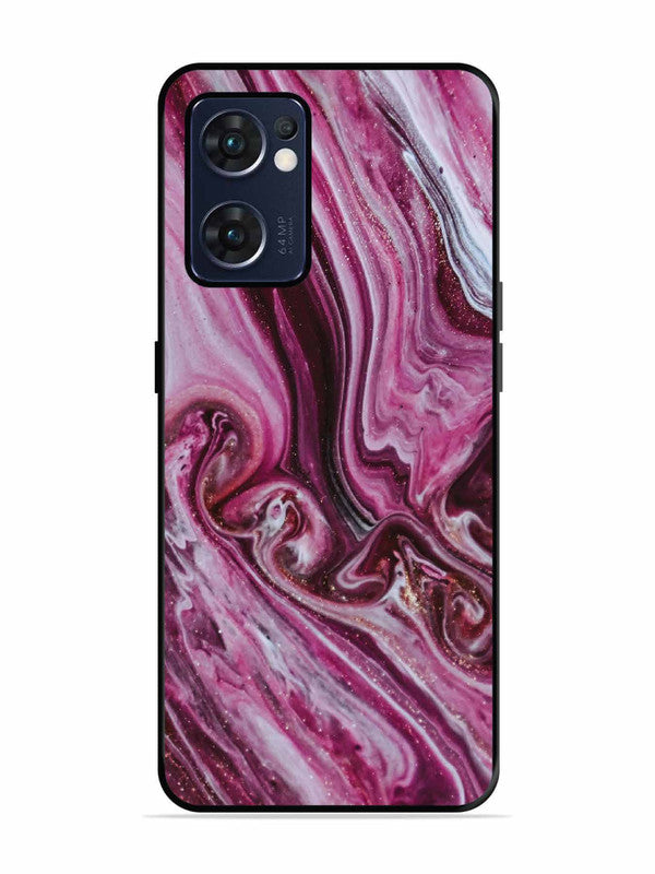 Oppo RENO 7 5G Pink Flood Marble