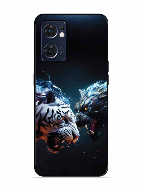 Oppo RENO 7 5G Tiger vs Panther