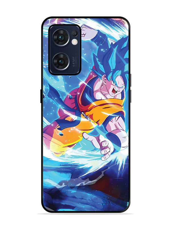 Oppo RENO 7 5G goku-blue-dragon-ball