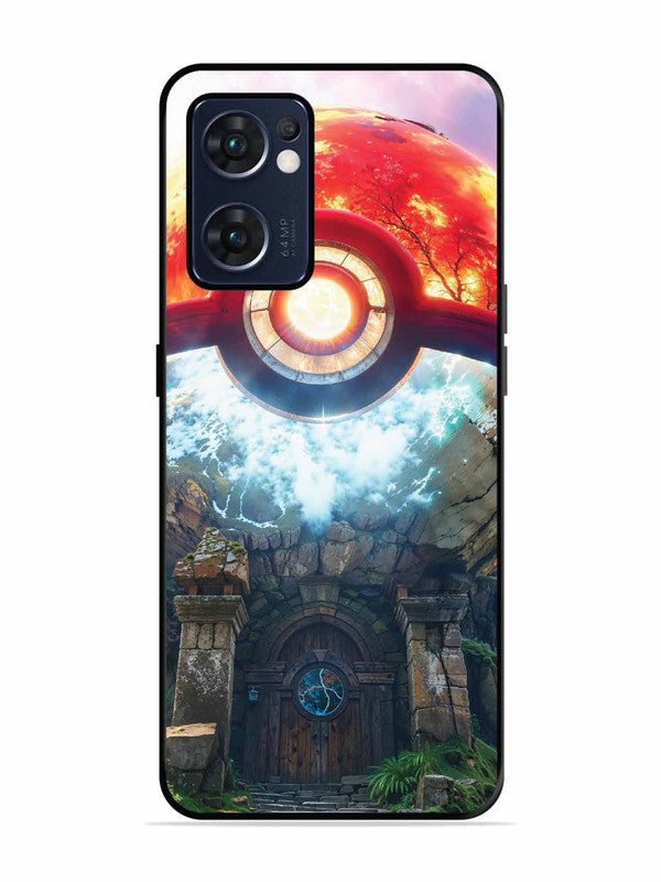 Oppo RENO 7 5G Cartoon-ball-house-anime