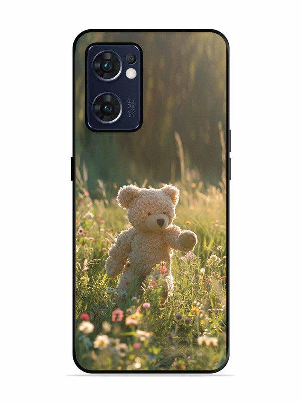 Oppo RENO 7 5G Teddy Bear Outdoors
