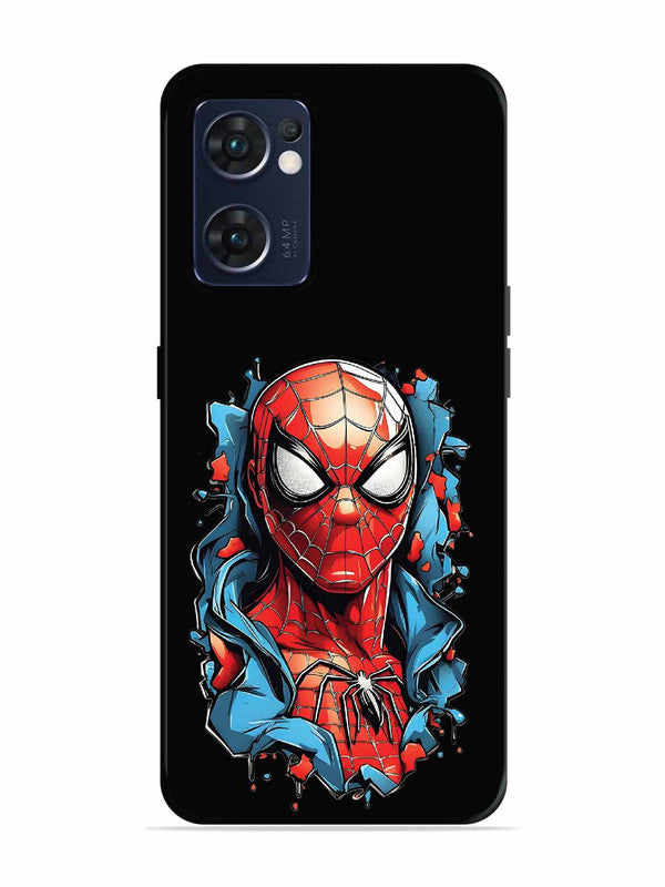 Oppo RENO 7 5G Spider man street art style