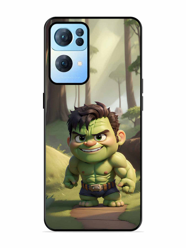 Oppo RENO 7 Pro 5G cute baby hulk