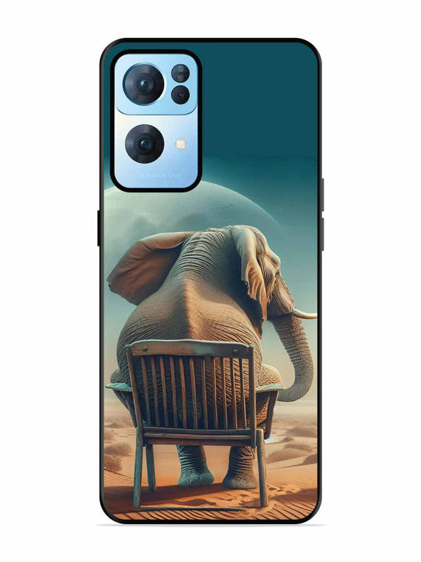 Oppo RENO 7 Pro 5G Baby Elephant om chair