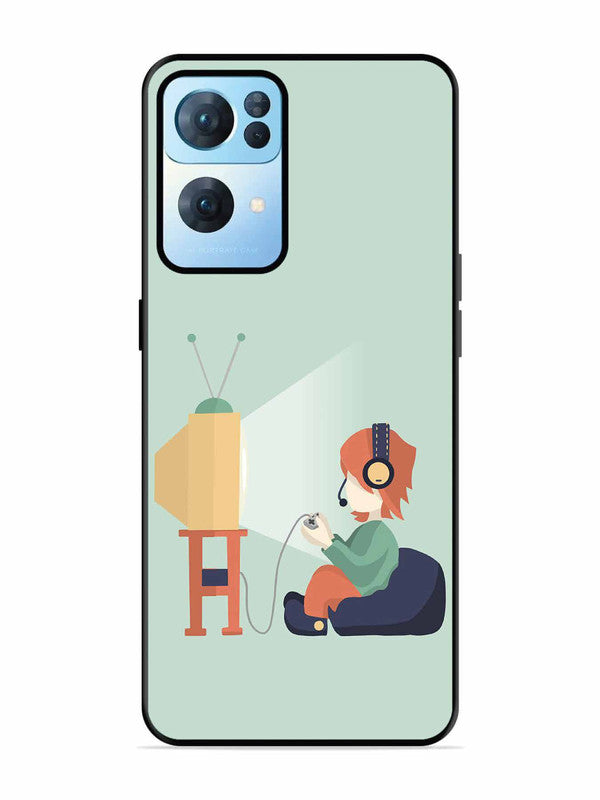 Oppo RENO 7 Pro 5G Kid Playing Game